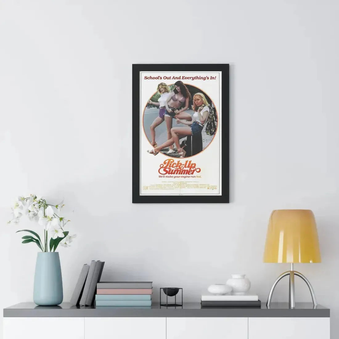 PICK UP SUMMER 1980 - Framed Movie Poster - The Sticker Space