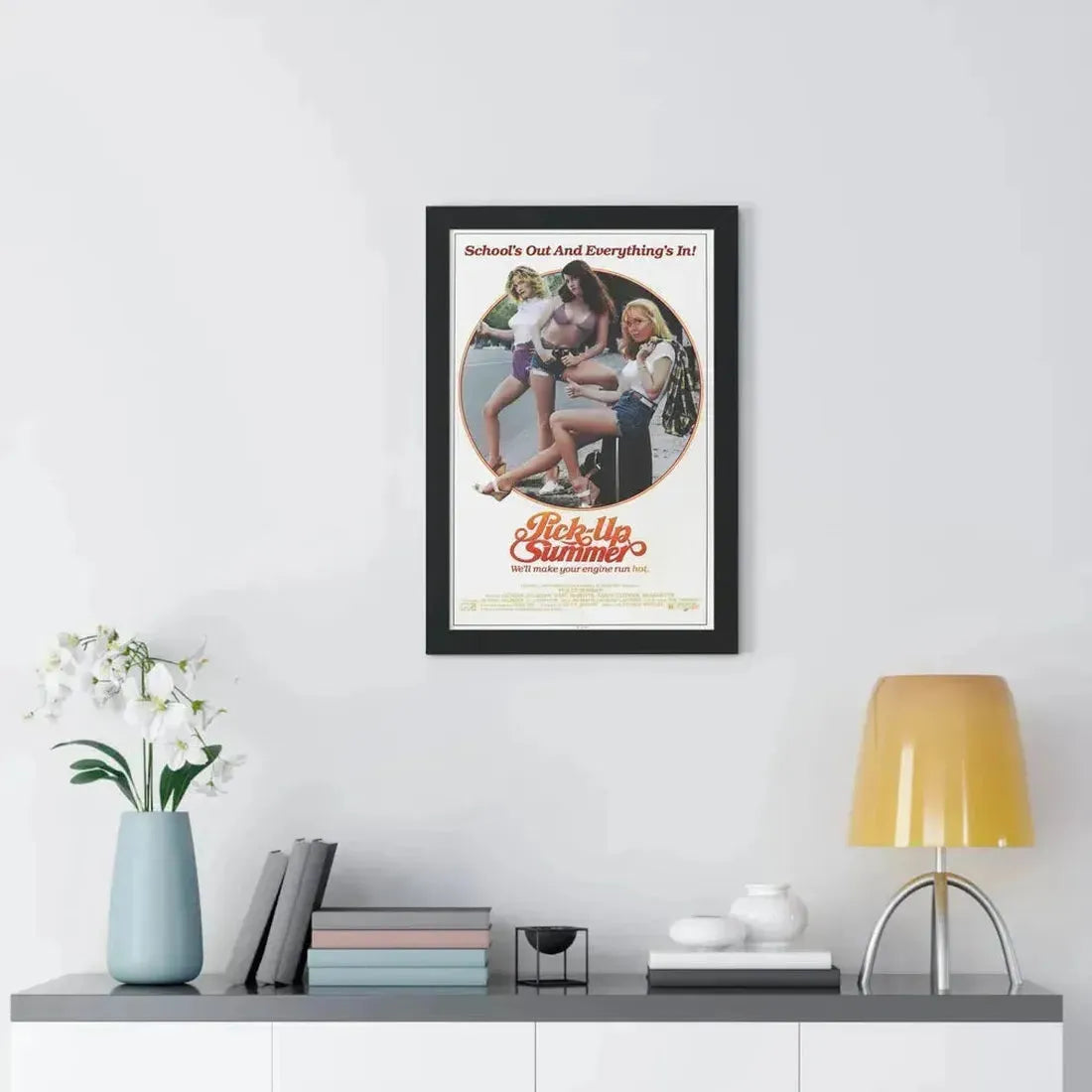 PICK UP SUMMER 1980 - Framed Movie Poster - The Sticker Space