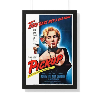 PICKUP 1951 - Framed Movie Poster 20" x 30" Black - The Sticker Space