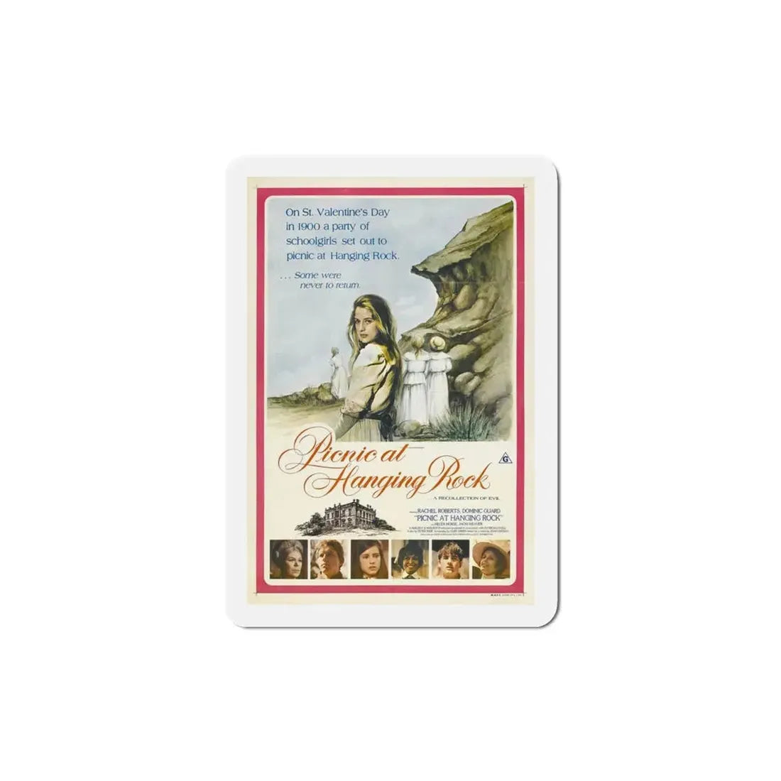 Picnic at Hanging Rock 1975 Movie Poster Refrigerator Magnet 4 Inch - The Sticker Space