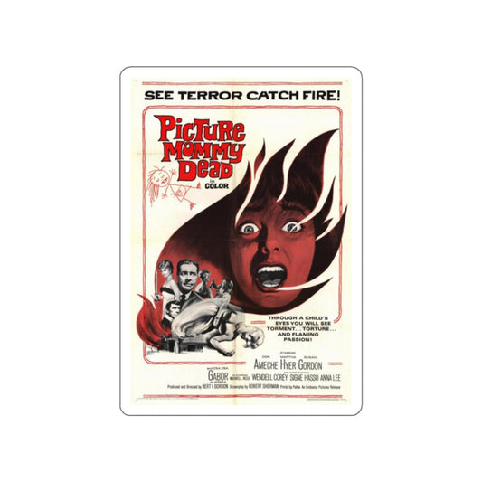 PICTURE MOMMY DEAD 1966 Movie Poster STICKER Vinyl Die-Cut Decal-White-The Sticker Space