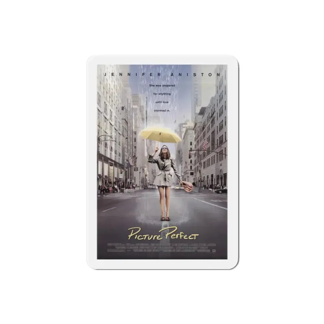 Picture Perfect 1997 Movie Poster Refrigerator Magnet 2 Inch - The Sticker Space