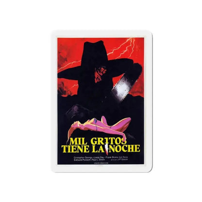 PIECES 1982 Movie Poster - Refrigerator Magnet 5 Inch Die-Cut - The Sticker Space