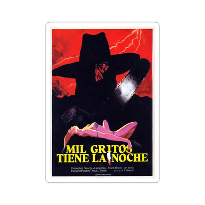 PIECES 1982 Movie Poster - STICKER Vinyl Kiss-Cut Decal 4 Inch White - The Sticker Space