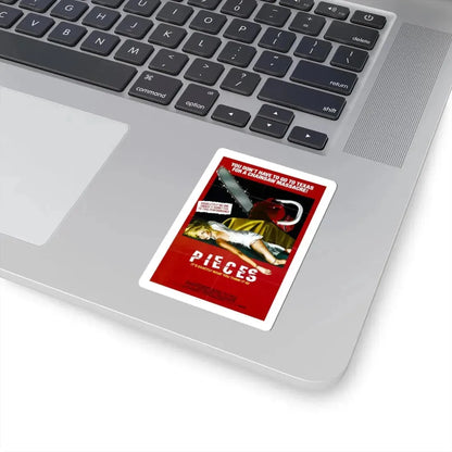 Pieces 1983 Movie Poster - STICKER Vinyl Kiss-Cut Decal - The Sticker Space