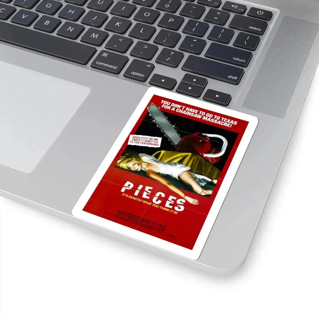 Pieces 1983 Movie Poster - STICKER Vinyl Kiss-Cut Decal - The Sticker Space