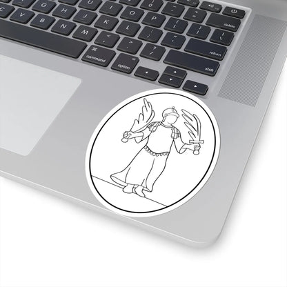 Pieczec wielka litewska Stanislawa Augusta Nowogródzkie 1764 (Lithuania) (Coat of Arms) STICKER Vinyl Kiss-Cut Decal - The Sticker Space