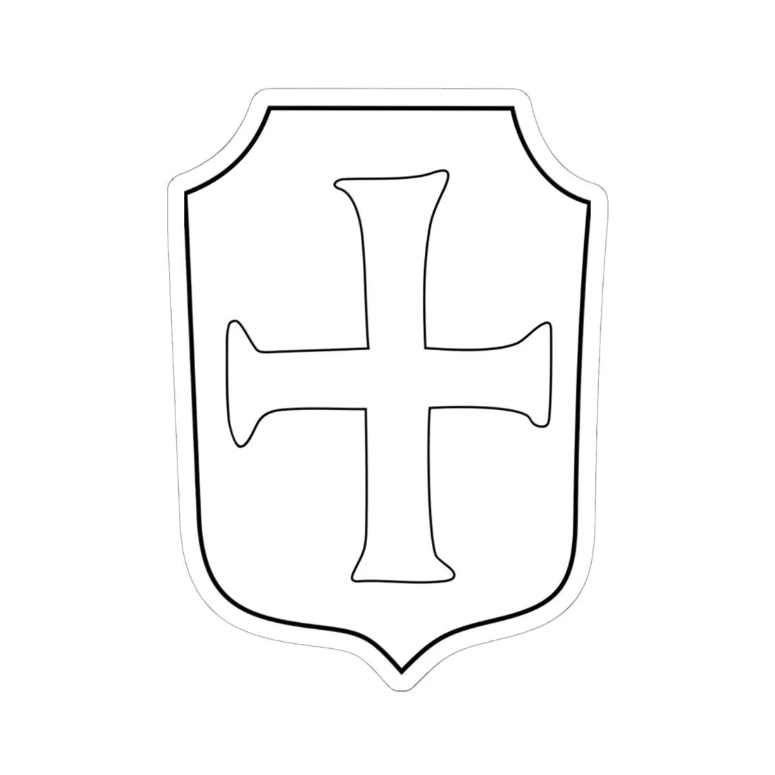 Pieczec wielka litewska Stanislawa Augusta Wołyńskie 1764 (Lithuania) (Coat of Arms) STICKER Vinyl Kiss-Cut Decal 6 Inch White - The Sticker Space