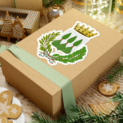 Piedimonte Matese-Stemma (Italy) (Coat of Arms) STICKER Vinyl Kiss-Cut Decal - The Sticker Space