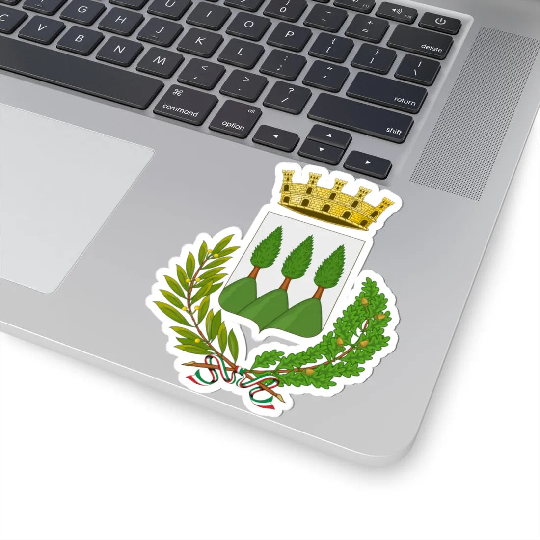 Piedimonte Matese-Stemma (Italy) (Coat of Arms) STICKER Vinyl Kiss-Cut Decal - The Sticker Space