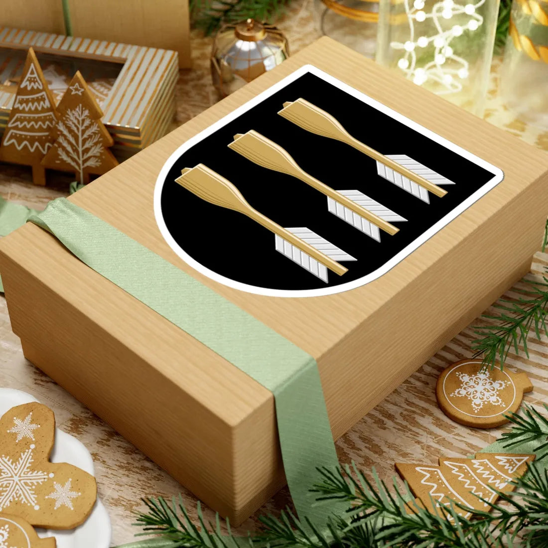 Pieksämäki.vaakuna (Finland) (Coat of Arms) STICKER Vinyl Kiss-Cut Decal - The Sticker Space