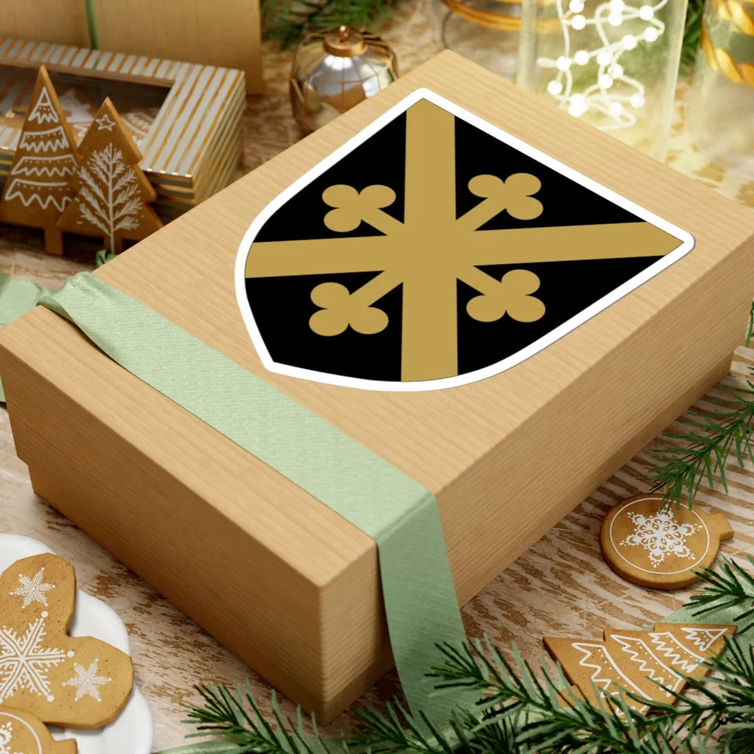 Pieksämäki.vaakuna.old (Finland) (Coat of Arms) STICKER Vinyl Kiss-Cut Decal - The Sticker Space