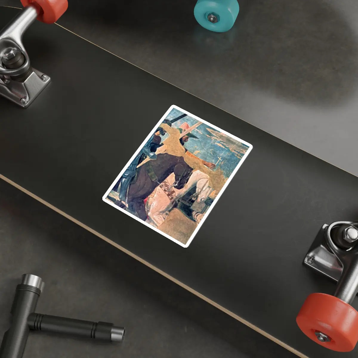 SKU:89778416536737327404 Sticker types:White Shape:Die-Cut Sizes:5" × 5"