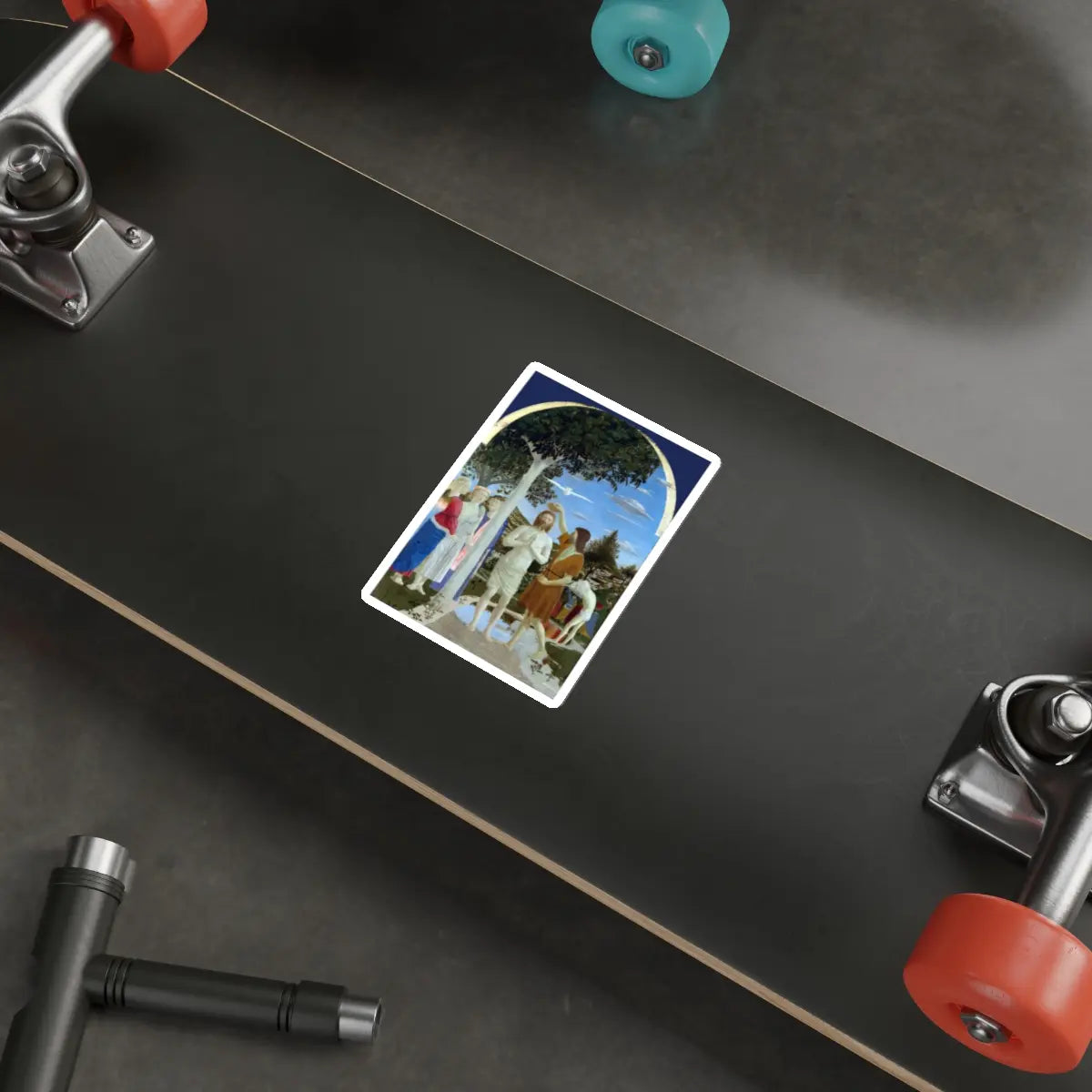SKU:60587792963557202856 Sticker types:White Shape:Die-Cut Sizes:4" × 4"