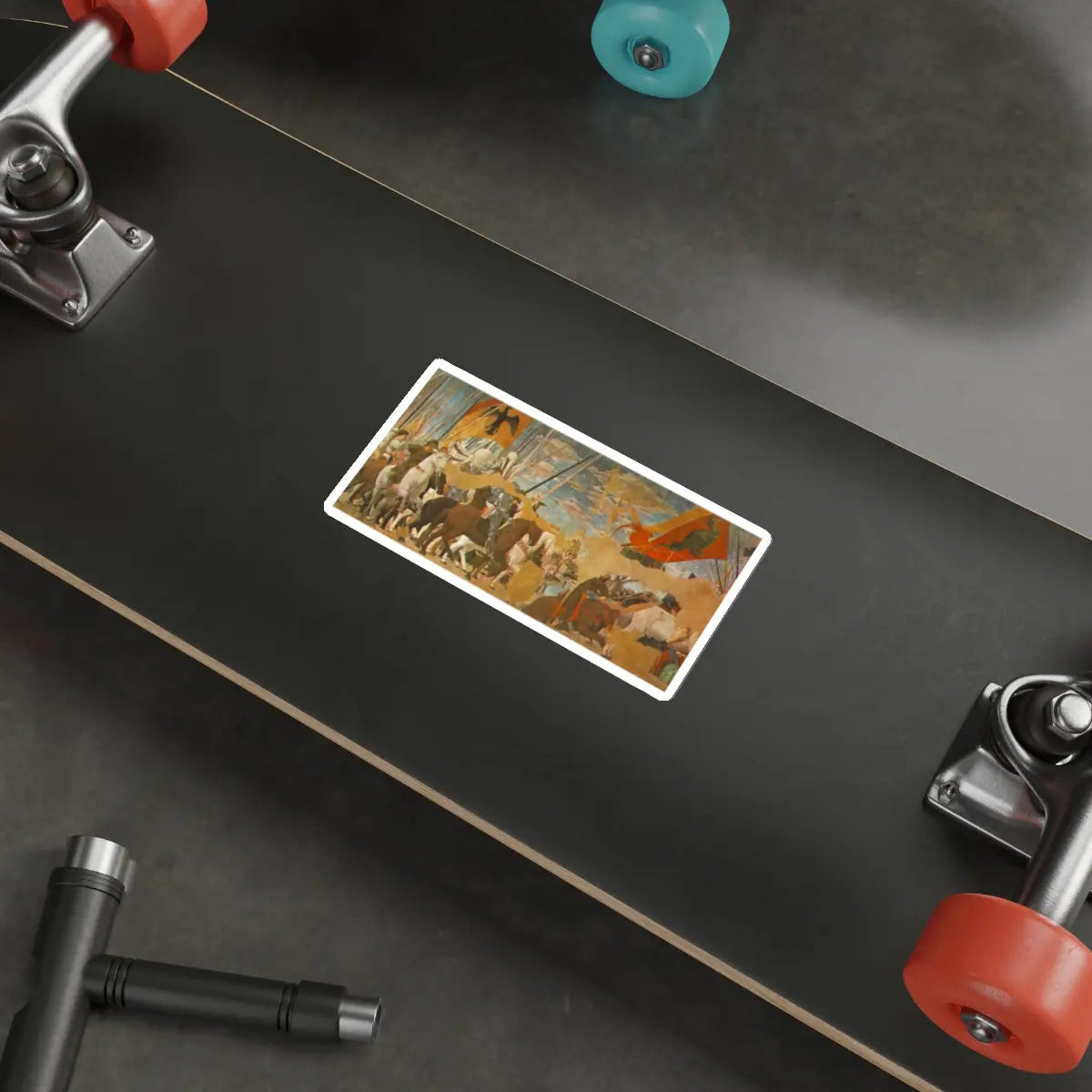 SKU:19232091844151379904 Sticker types:White Shape:Die-Cut Sizes:5" × 5"
