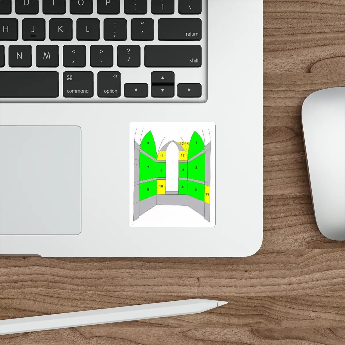 SKU:15994186956482485609 Sticker types:White Shape:Die-Cut Sizes:3" × 3"