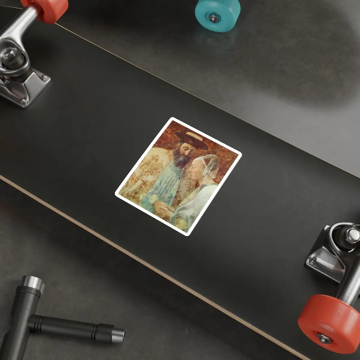 SKU:12559492131997263803 Sticker types:White Shape:Die-Cut Sizes:4" × 4"