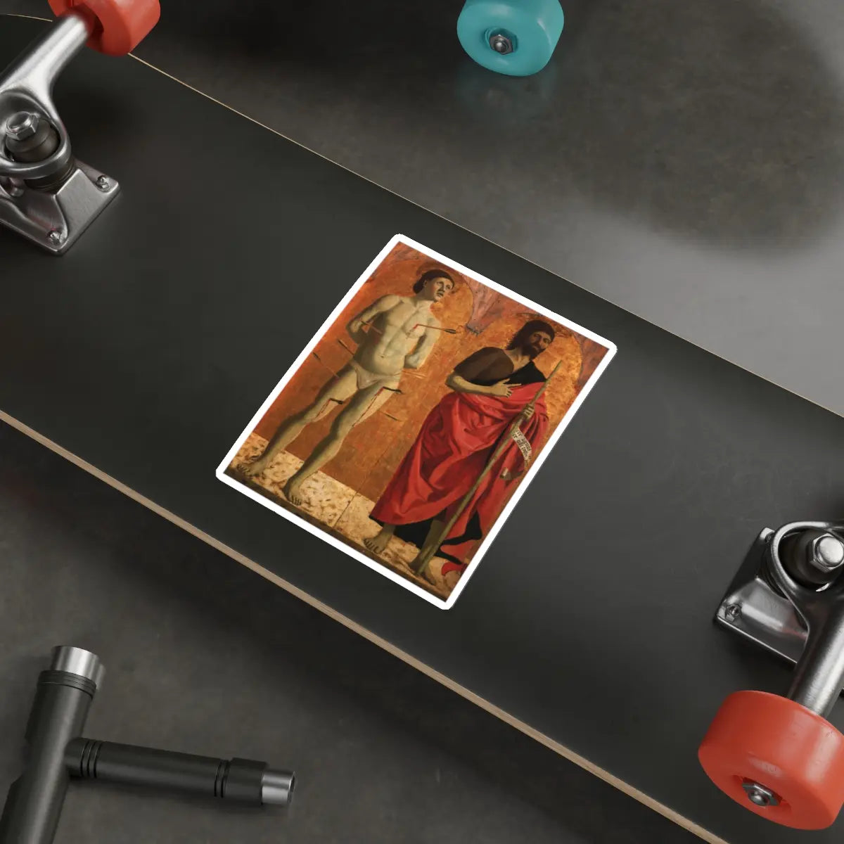 SKU:26888763124090963205 Sticker types:White Shape:Die-Cut Sizes:6" × 6"