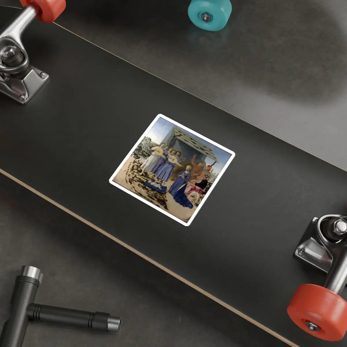 SKU:52741781251355827960 Sticker types:White Shape:Die-Cut Sizes:4" × 4"