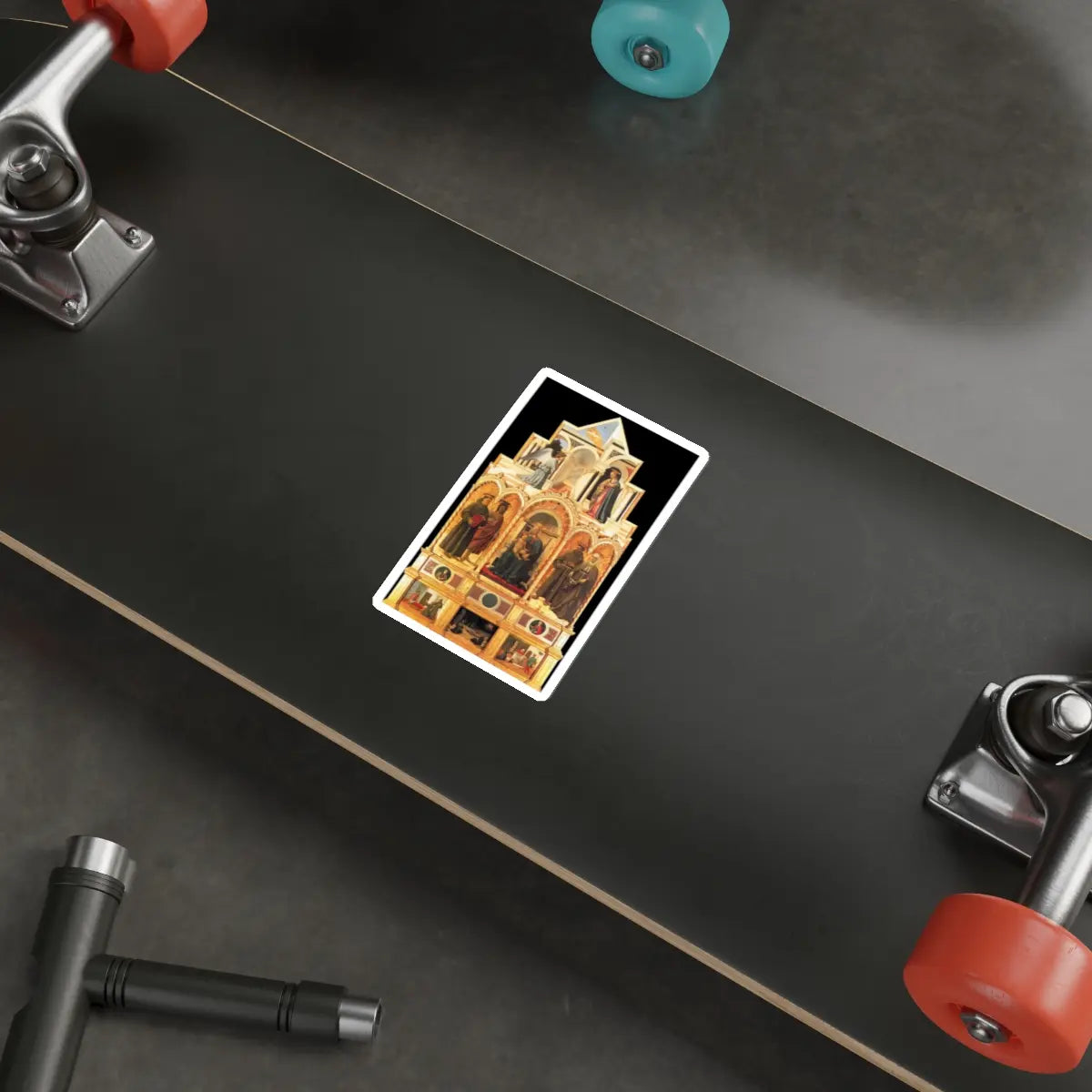 SKU:33849063521545233940 Sticker types:White Shape:Die-Cut Sizes:4" × 4"