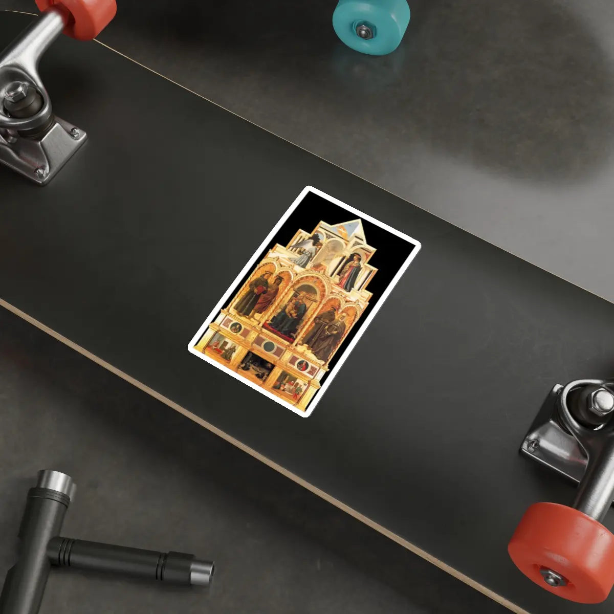 SKU:87282159090913573157 Sticker types:White Shape:Die-Cut Sizes:5" × 5"