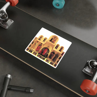 SKU:10504972923284965649 Sticker types:White Shape:Die-Cut Sizes:5" × 5"