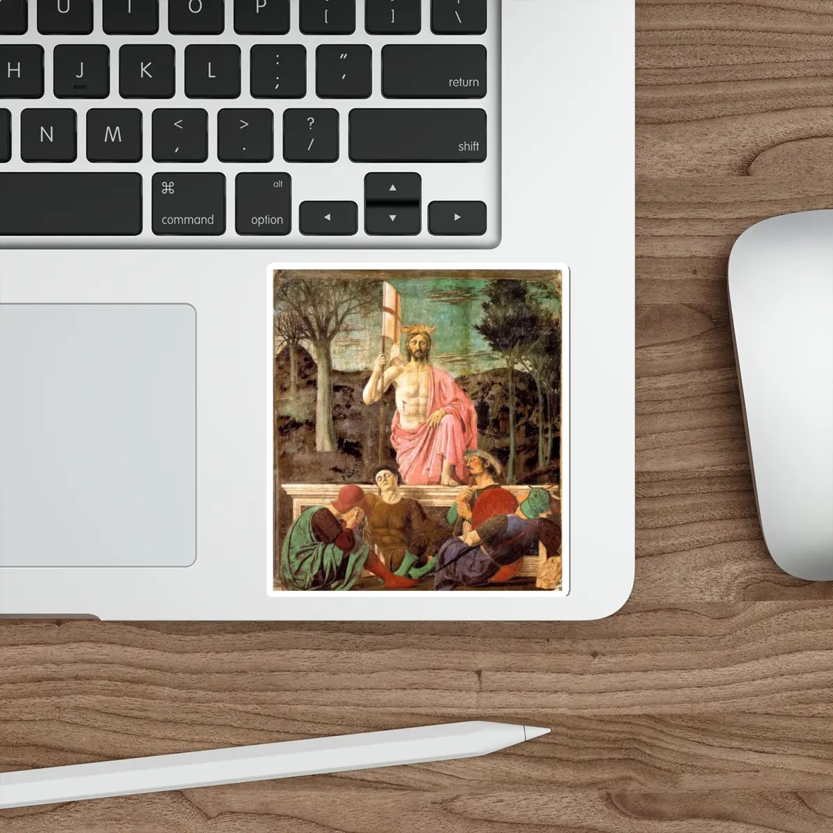 SKU:12416077316361046564 Sticker types:White Shape:Die-Cut Sizes:4" × 4"