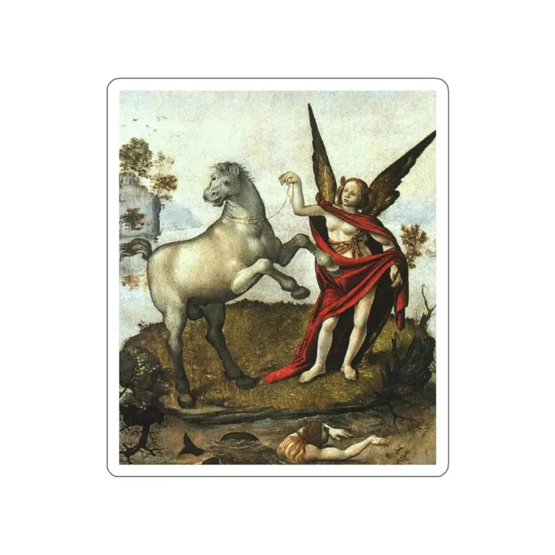 PIERO DI COSIMO - Allegory (Artwork) STICKER Vinyl Die-Cut Decal - The Sticker Space