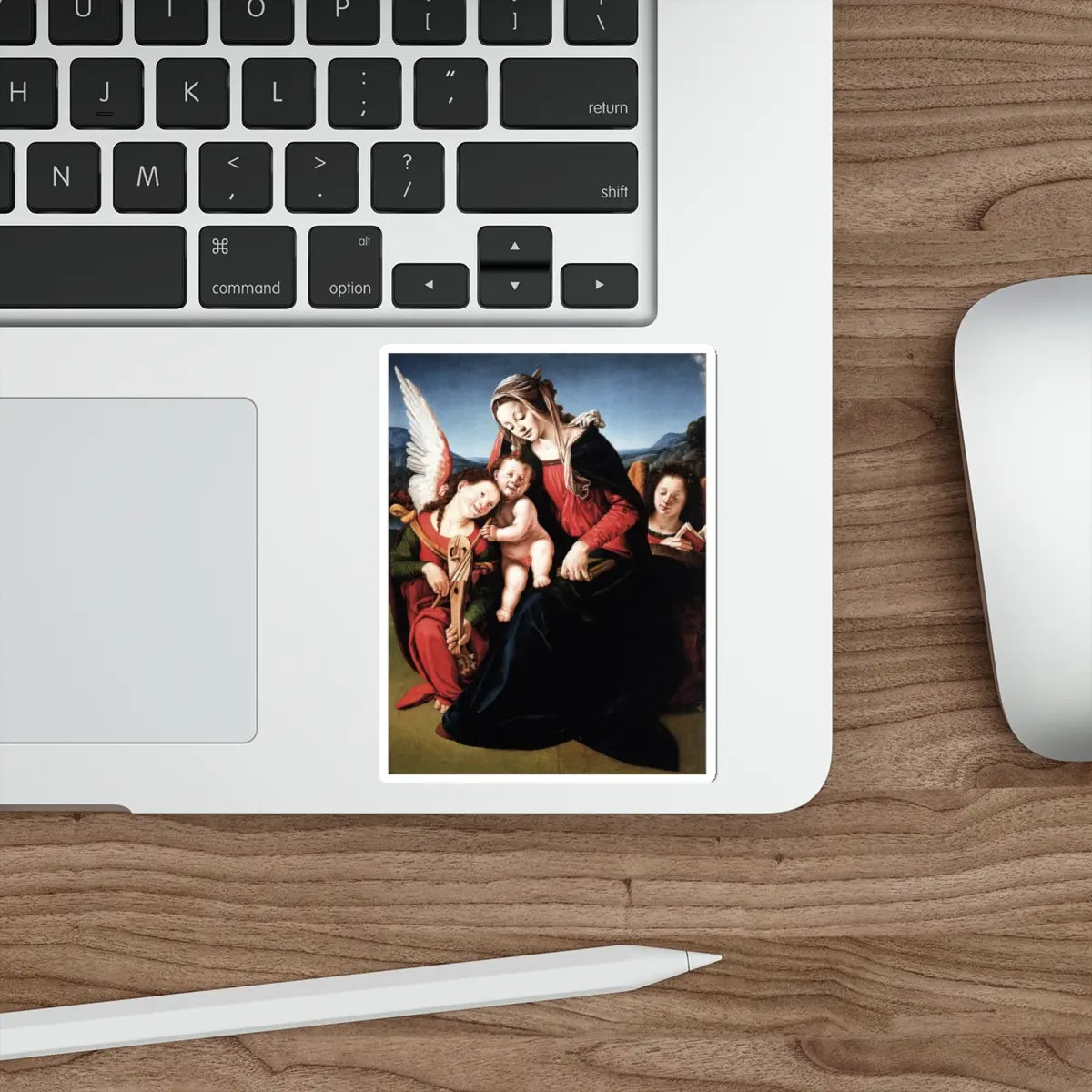 SKU:14303799497793999082 Sticker types:White Shape:Die-Cut Sizes:4" × 4"