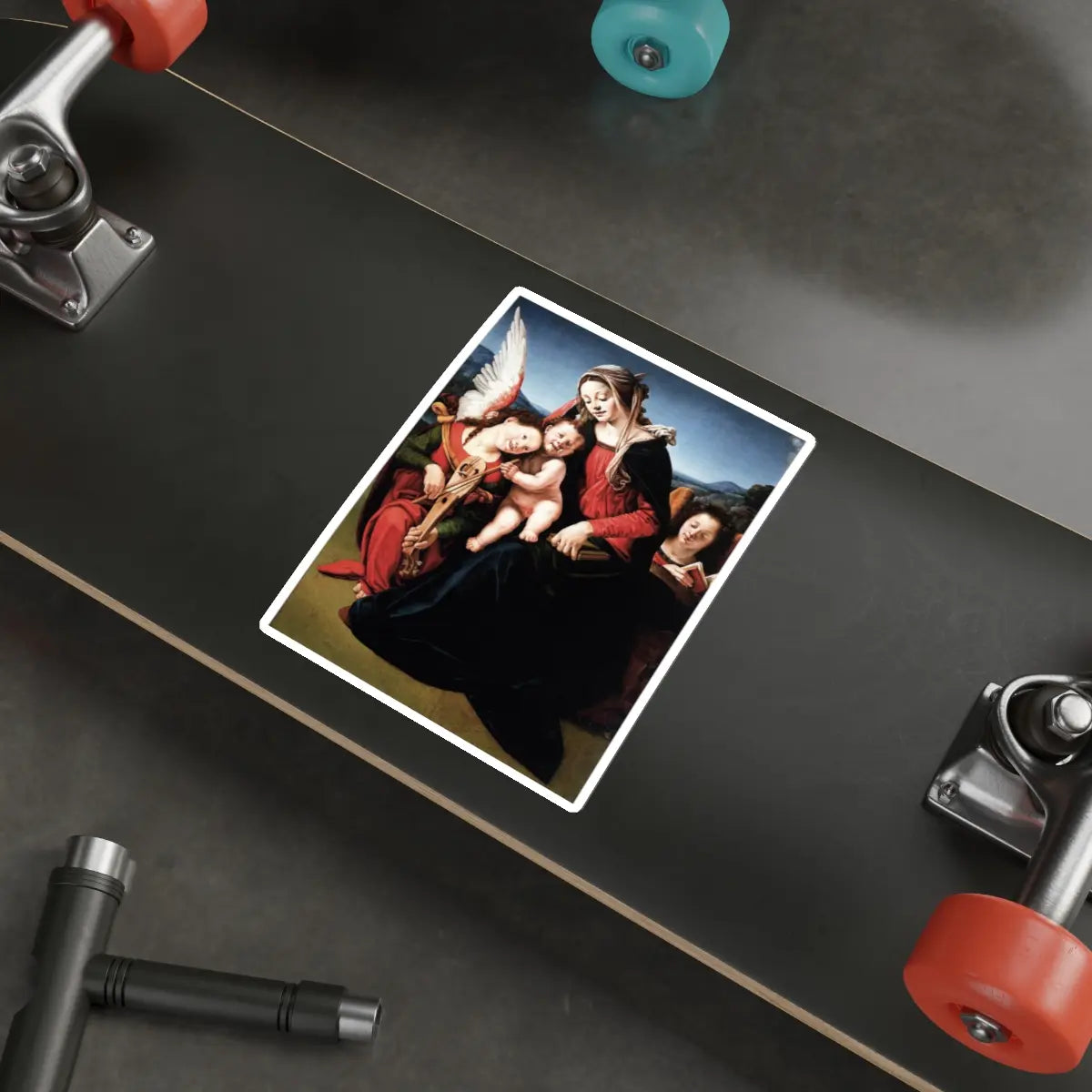 SKU:27484335642762054284 Sticker types:White Shape:Die-Cut Sizes:6" × 6"