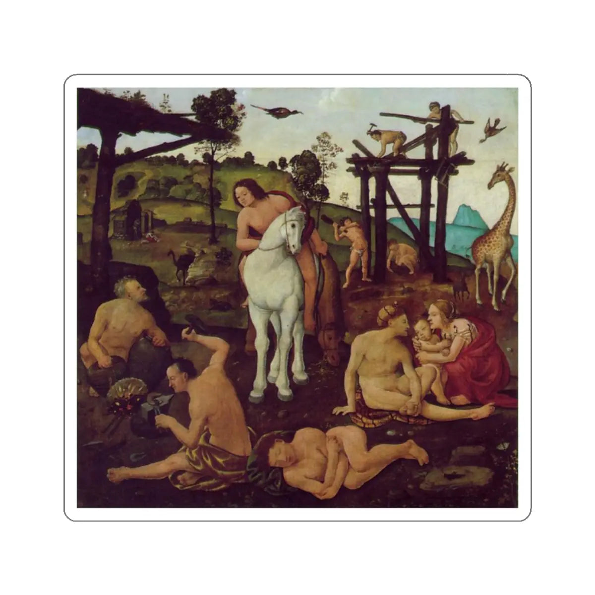 SKU:30402737393207144596 Sticker types:White Shape:Die-Cut Sizes:2" × 2"