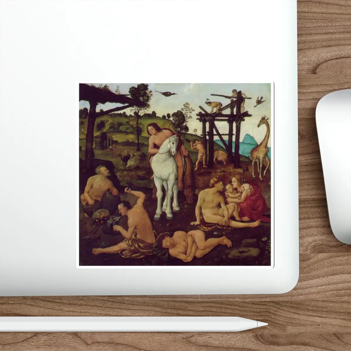 SKU:68384033578322077956 Sticker types:White Shape:Die-Cut Sizes:5" × 5"