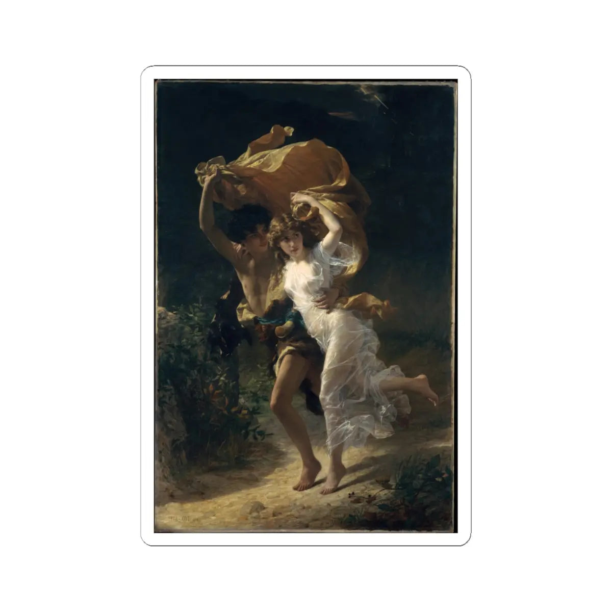 SKU:TSS-STICK-PRRGST-6X6-2 Sizes:6" × 6" Types:White