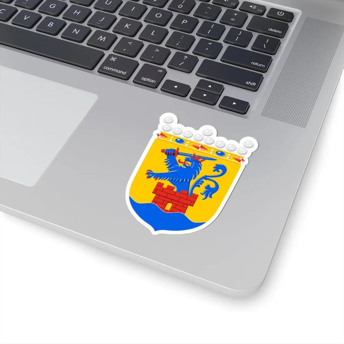 Pietarsaari.vaakuna (Finland) (Coat of Arms) STICKER Vinyl Kiss-Cut Decal - The Sticker Space