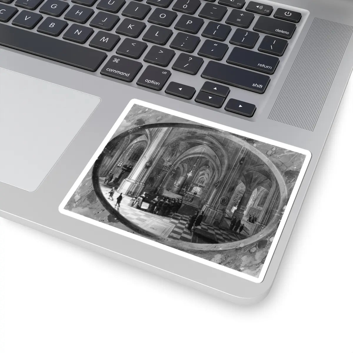 SKU:TSS-STICK-PTRNFF-4X4-1N2F0 Sizes:4" × 4" Types:White