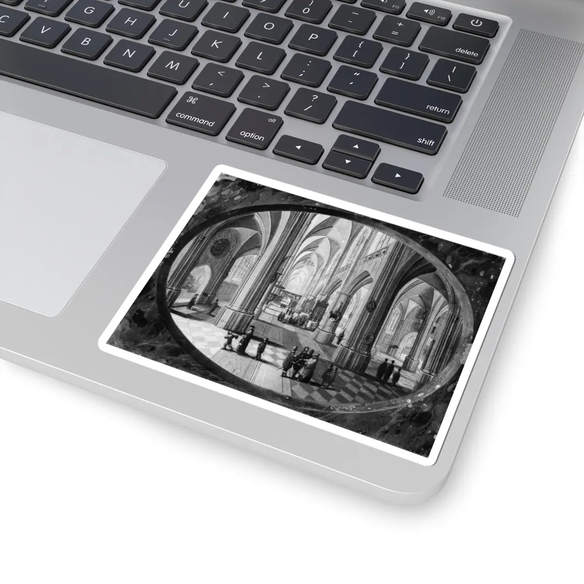 SKU:TSS-STICK-PTRNFF-4X4-2 Sizes:4" × 4" Types:White