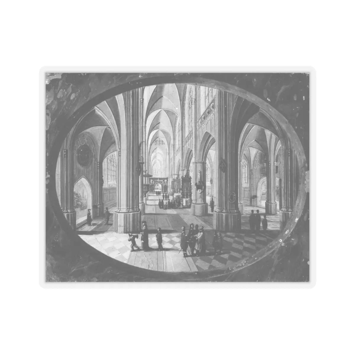 SKU:TSS-STICK-PTRNFF-6X6-1N2F1 Sizes:6" × 6" Types:Transparent