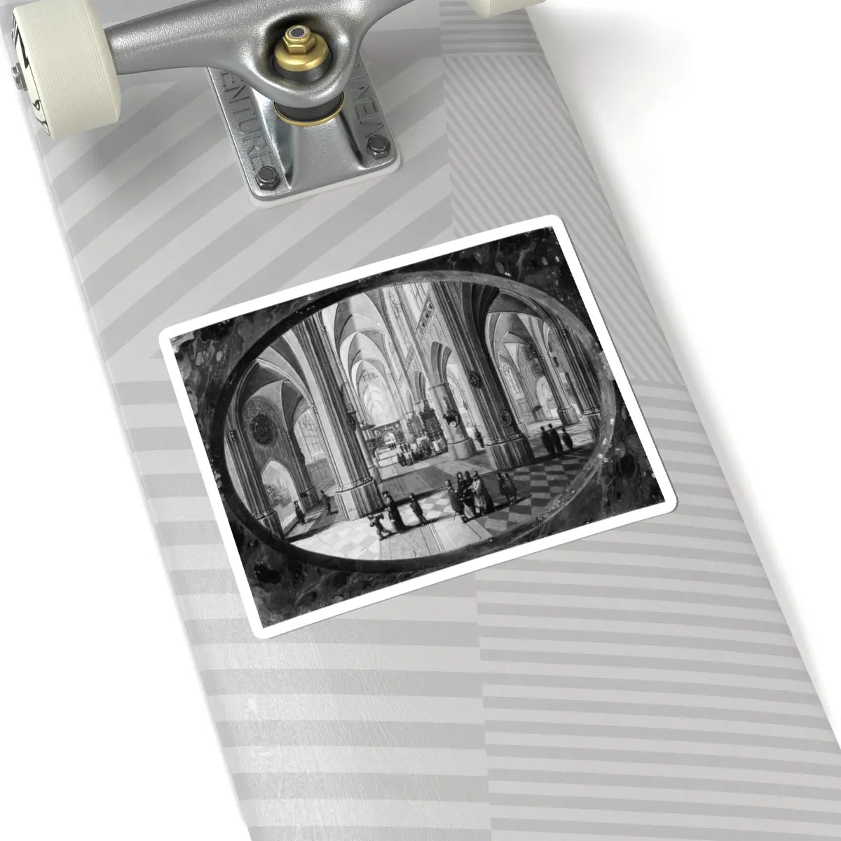 SKU:TSS-STICK-PTRNFF-6X6-2 Sizes:6" × 6" Types:White