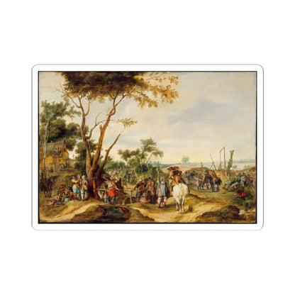 SKU:TSS-STICK-PTRSNY-6X6-1N2F3 Sizes:6" × 6" Types:White