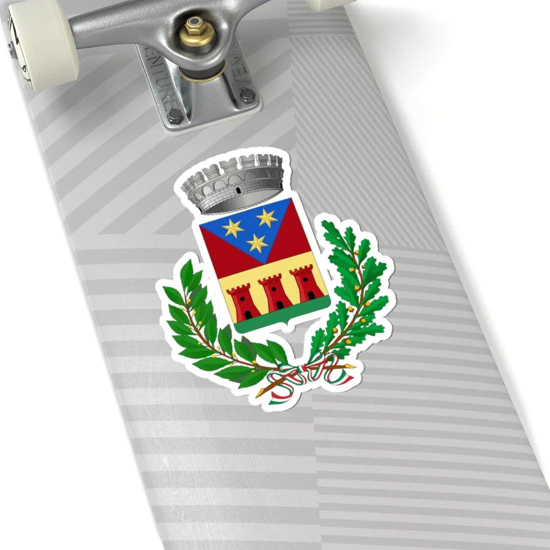 Pietrabruna-Stemma (Italy) (Coat of Arms) STICKER Vinyl Kiss-Cut Decal - The Sticker Space