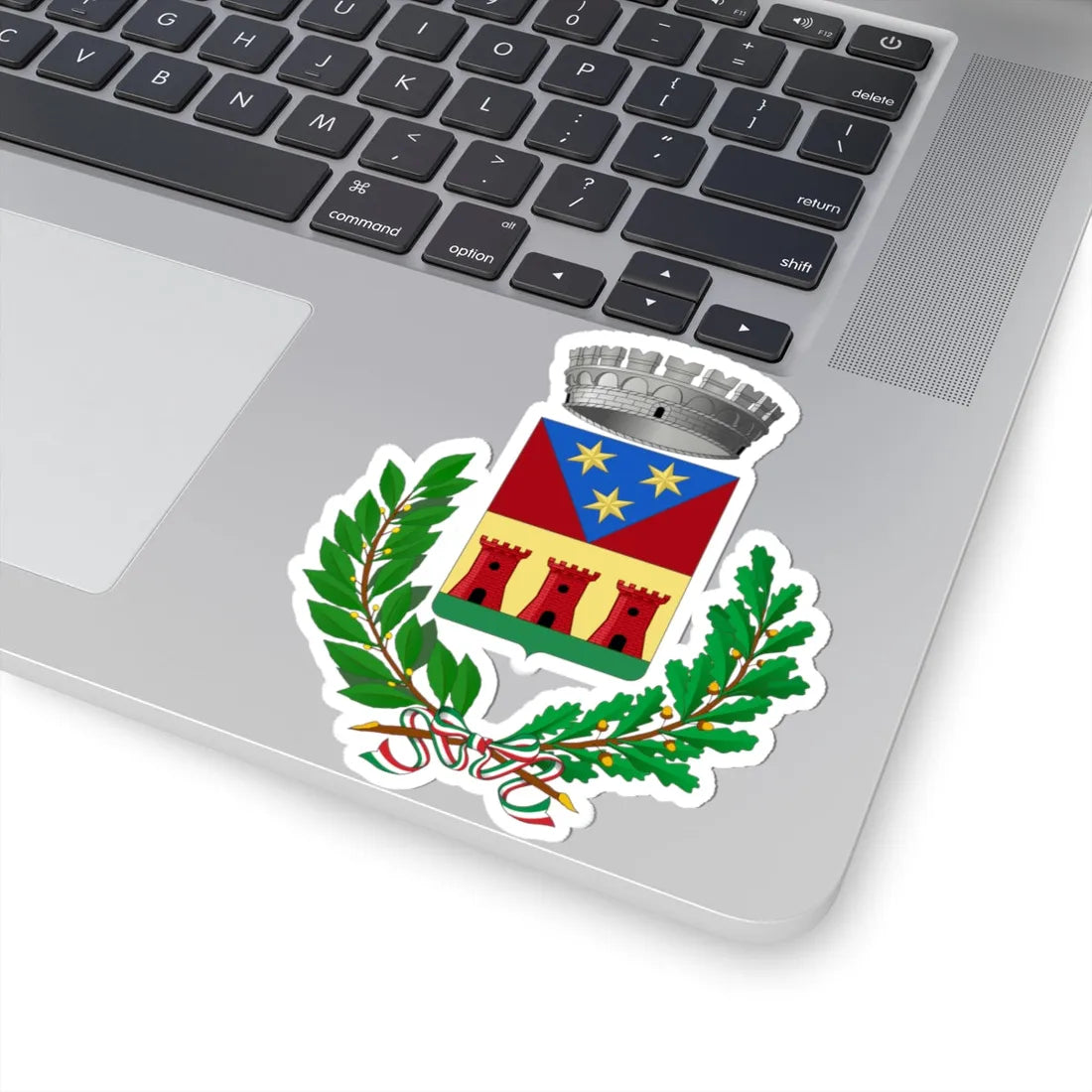 Pietrabruna-Stemma (Italy) (Coat of Arms) STICKER Vinyl Kiss-Cut Decal - The Sticker Space