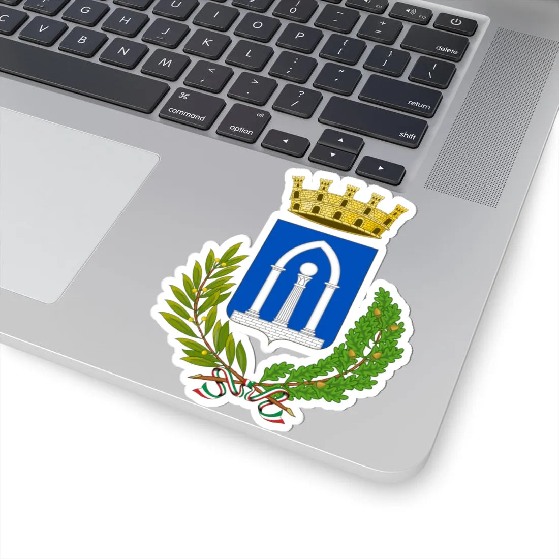 Pietrasanta-Stemma (Italy) (Coat of Arms) STICKER Vinyl Kiss-Cut Decal - The Sticker Space