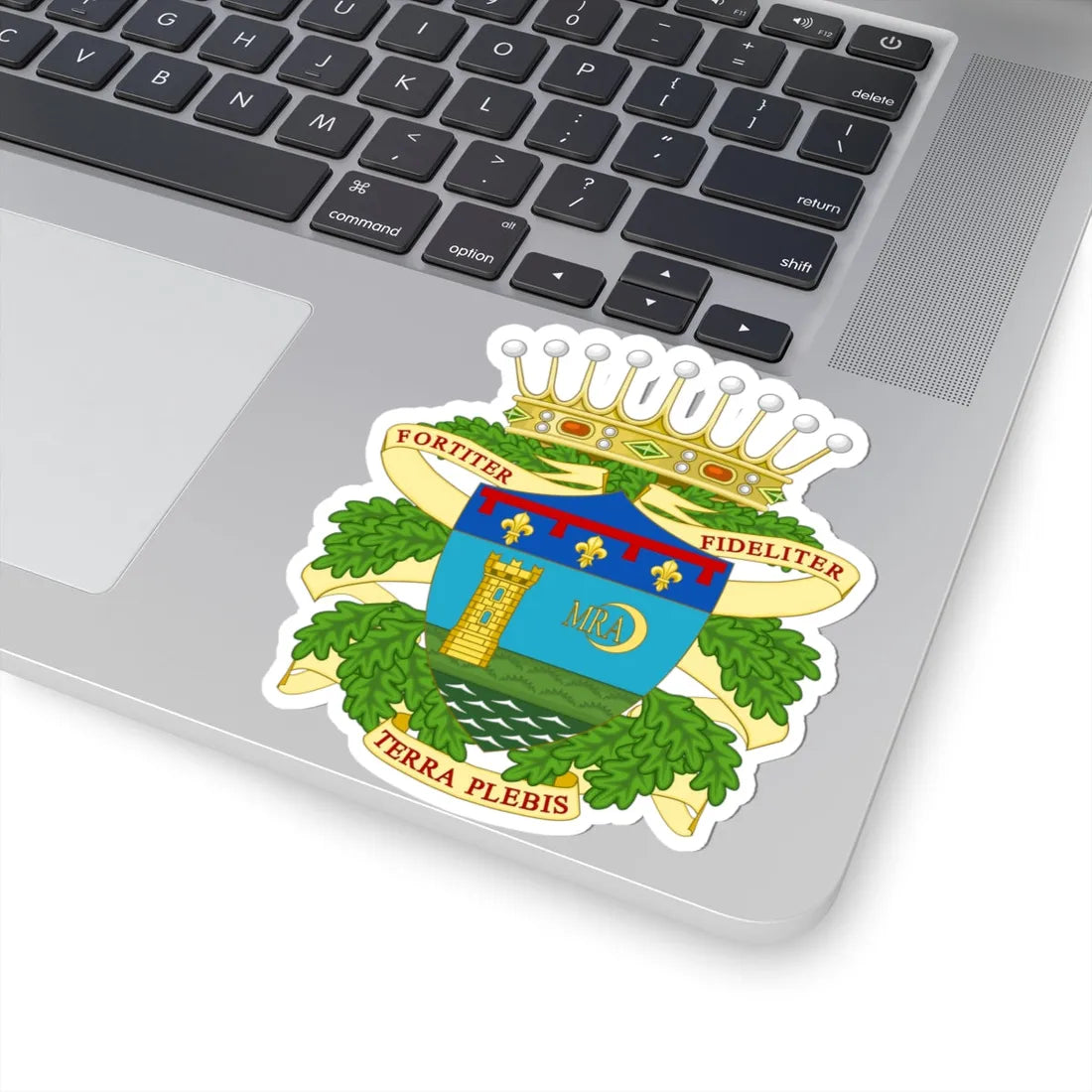 Pieve di Cento-Stemma (Italy) (Coat of Arms) STICKER Vinyl Kiss-Cut Decal - The Sticker Space