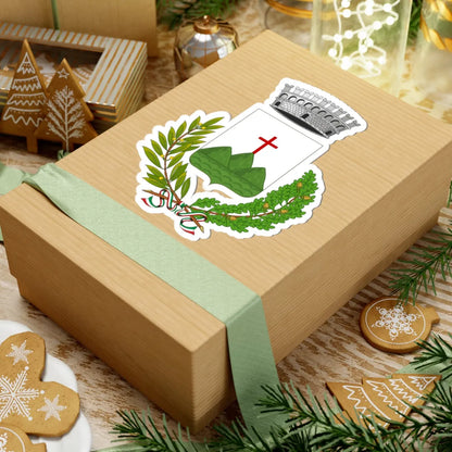 Pieve di Teco-Stemma (Italy) (Coat of Arms) STICKER Vinyl Kiss-Cut Decal - The Sticker Space