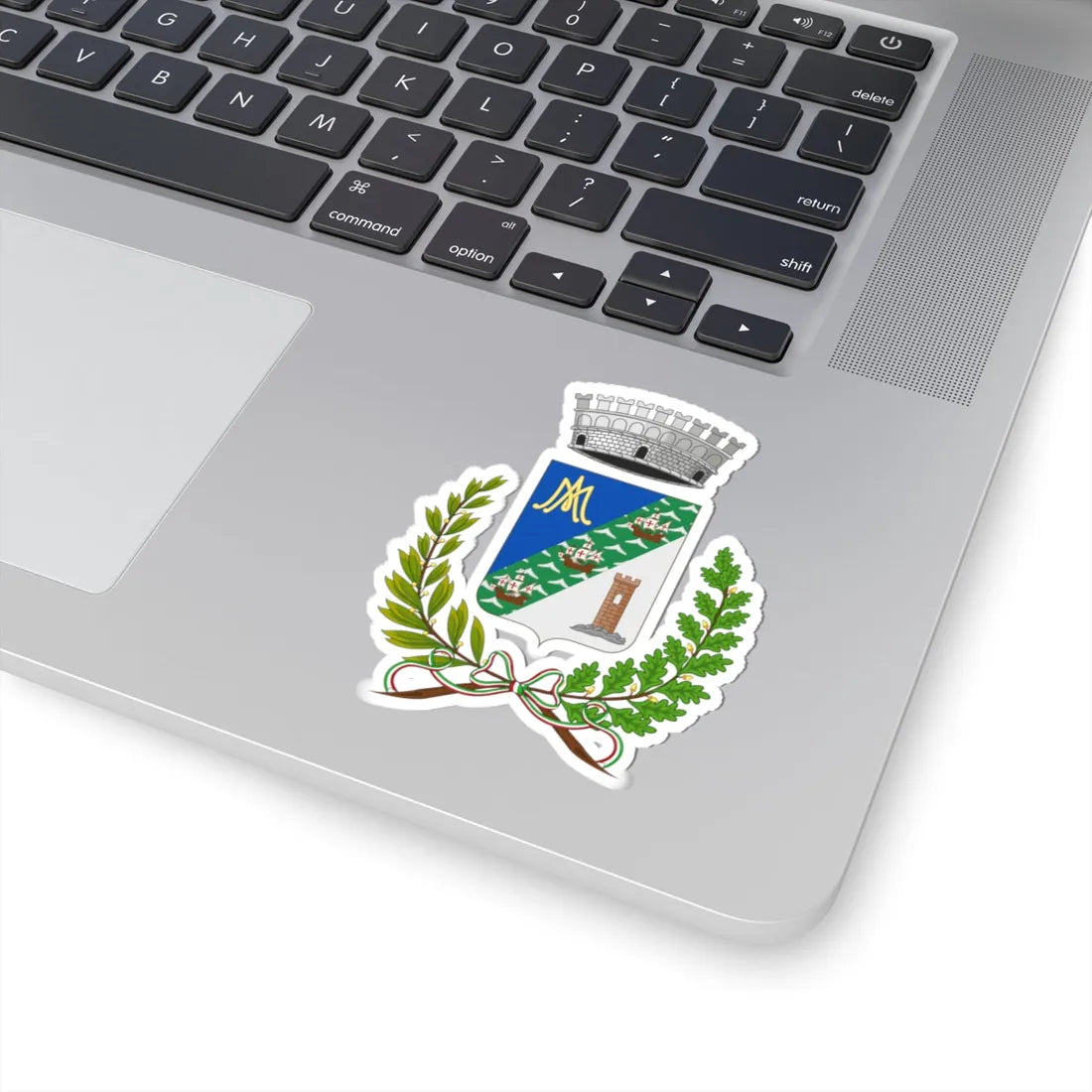 Pieve Ligure-Stemma (Italy) (Coat of Arms) STICKER Vinyl Kiss-Cut Decal - The Sticker Space