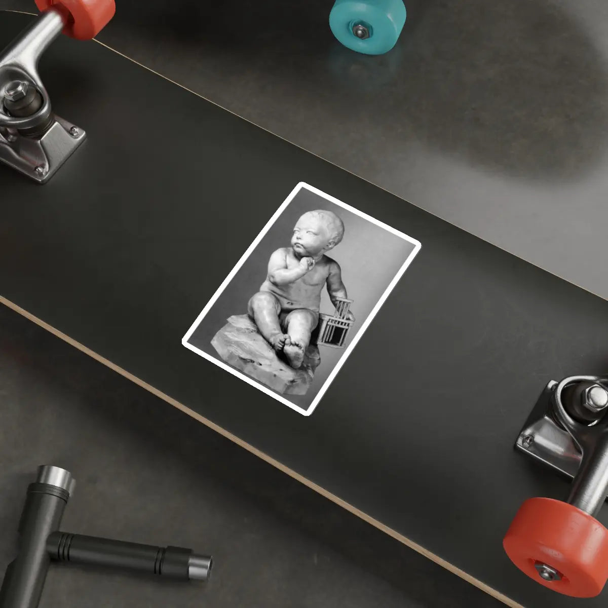 SKU:47208260988211853131 Sticker types:White Shape:Die-Cut Sizes:5" × 5"