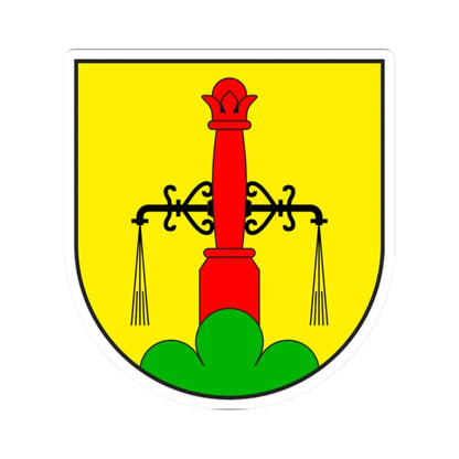Pignia wappen (Switzerland) (Coat of Arms) STICKER Vinyl Kiss-Cut Decal 2 Inch White - The Sticker Space