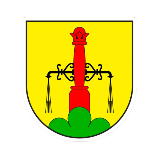 Pignia wappen (Switzerland) (Coat of Arms) STICKER Vinyl Kiss-Cut Decal 2 Inch White - The Sticker Space