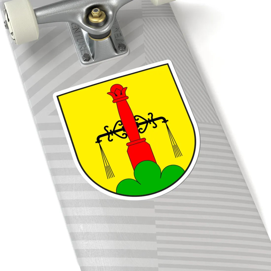 Pignia wappen (Switzerland) (Coat of Arms) STICKER Vinyl Kiss-Cut Decal - The Sticker Space