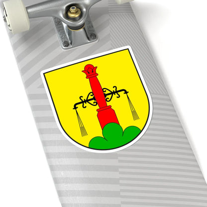 Pignia wappen (Switzerland) (Coat of Arms) STICKER Vinyl Kiss-Cut Decal - The Sticker Space
